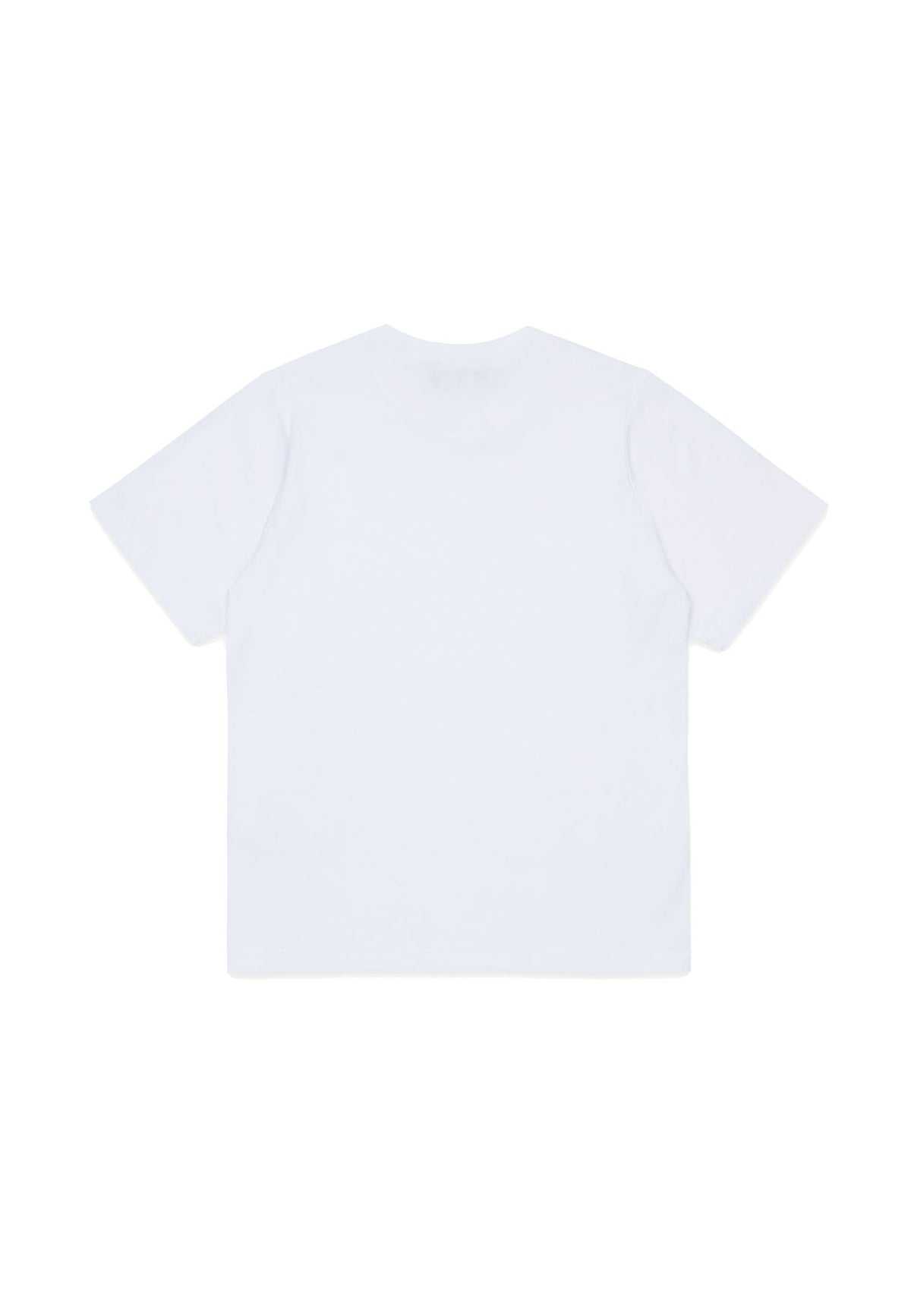 T-shirt bambino Dsquared2 bianca in cotone | ViaMonte Shop
