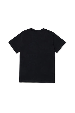 T-shirt bambino Dsquared2 nera in cotone | ViaMonte Shop