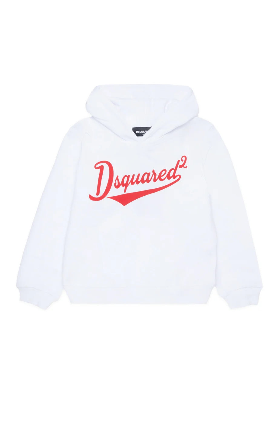 Felpa bambino Dsquared2 bianca in cotone | ViaMonte Shop