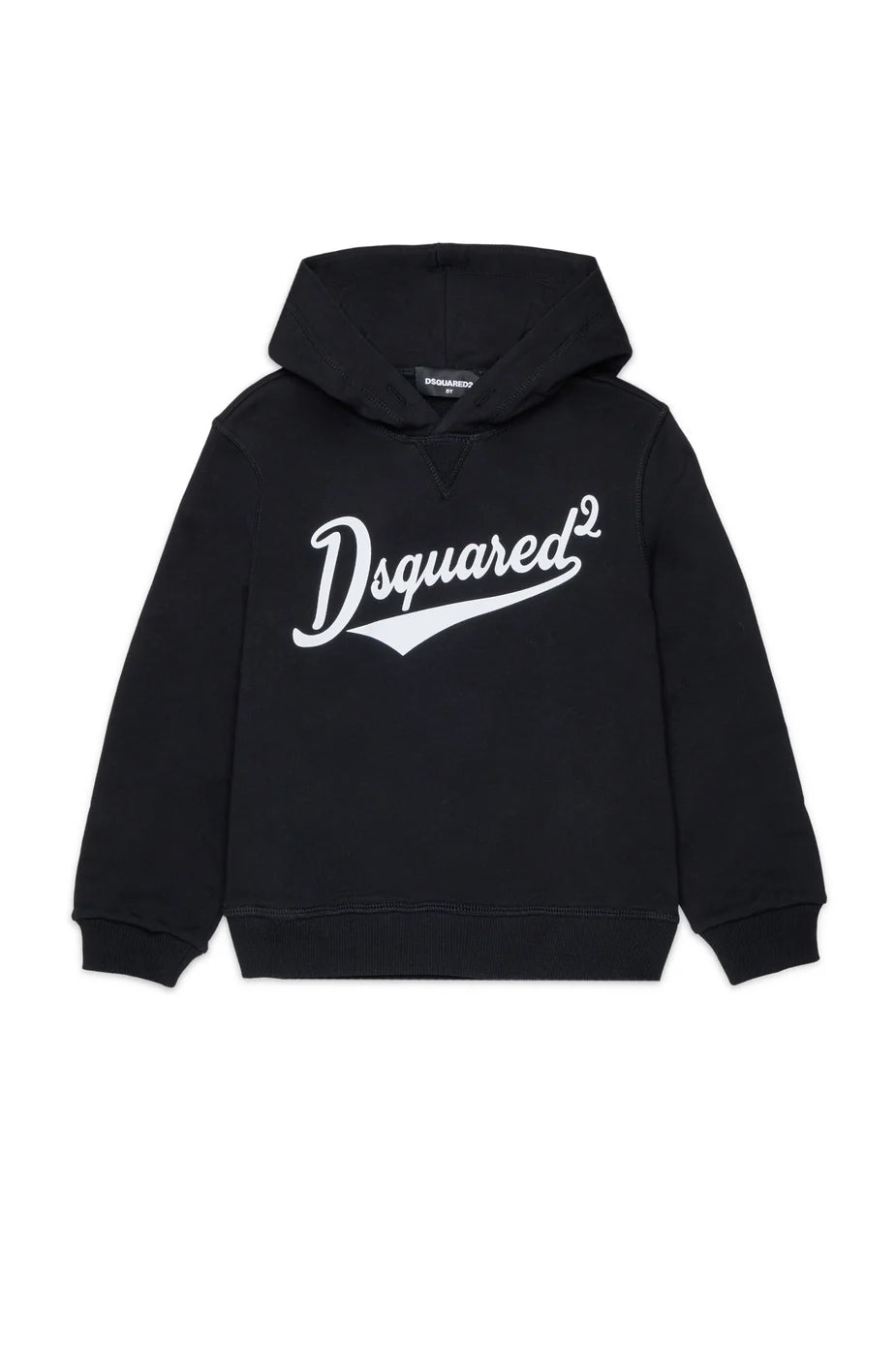 Felpa bambino Dsquared2 nera in cotone | ViaMonte Shop
