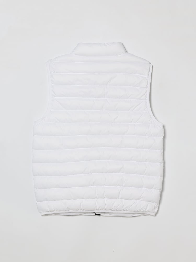 Gilet bambino Dsquared2 bianco in nylon | ViaMonte Shop
