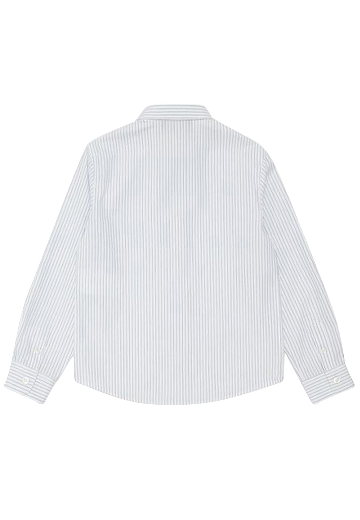 Camicia bambino Emporio Armani bianca a righe in cotone | ViaMonte Shop