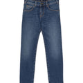 Jeans bambino Emporio Armani blu in denim | ViaMonte Shop