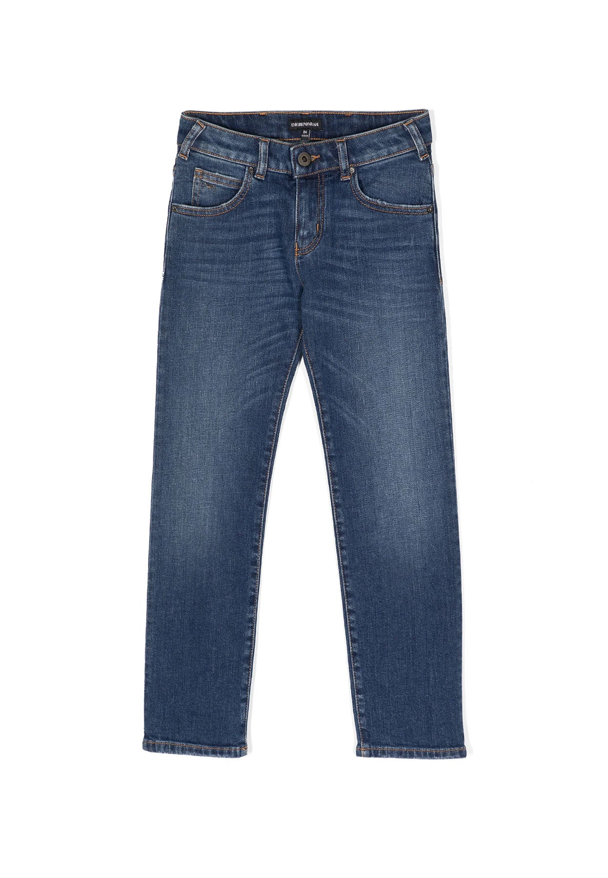 Jeans bambino Emporio Armani blu in denim | ViaMonte Shop