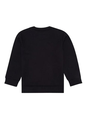 Felpa bambino Emporio Armani blu navy in modal | ViaMonte Shop