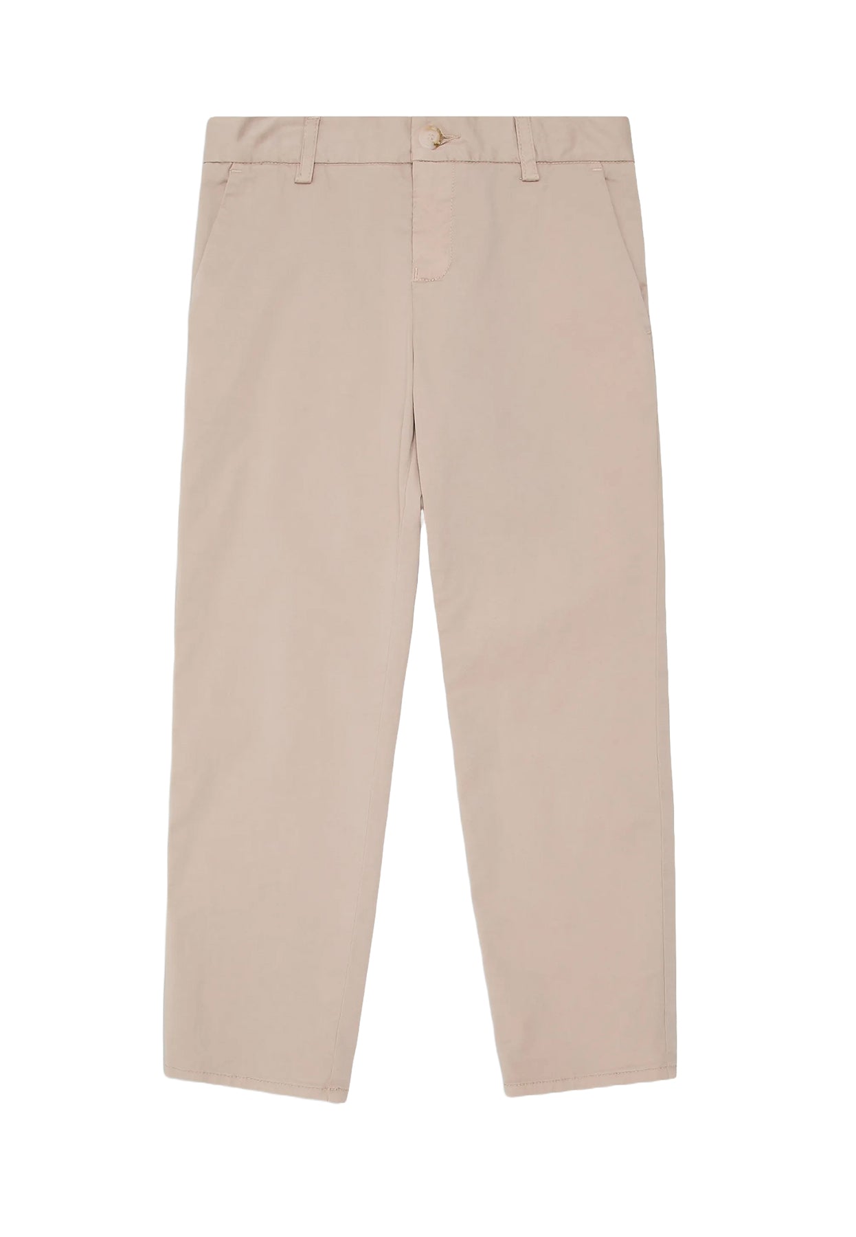 Pantalone bambino Emporio Armani beige in cotone | ViaMonte Shop
