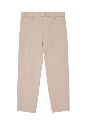 Pantalone bambino Emporio Armani beige in cotone | ViaMonte Shop