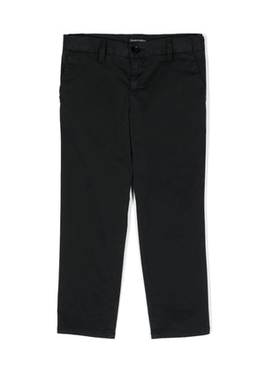Pantalone bambino Emporio Armani blu in cotone | ViaMonte Shop