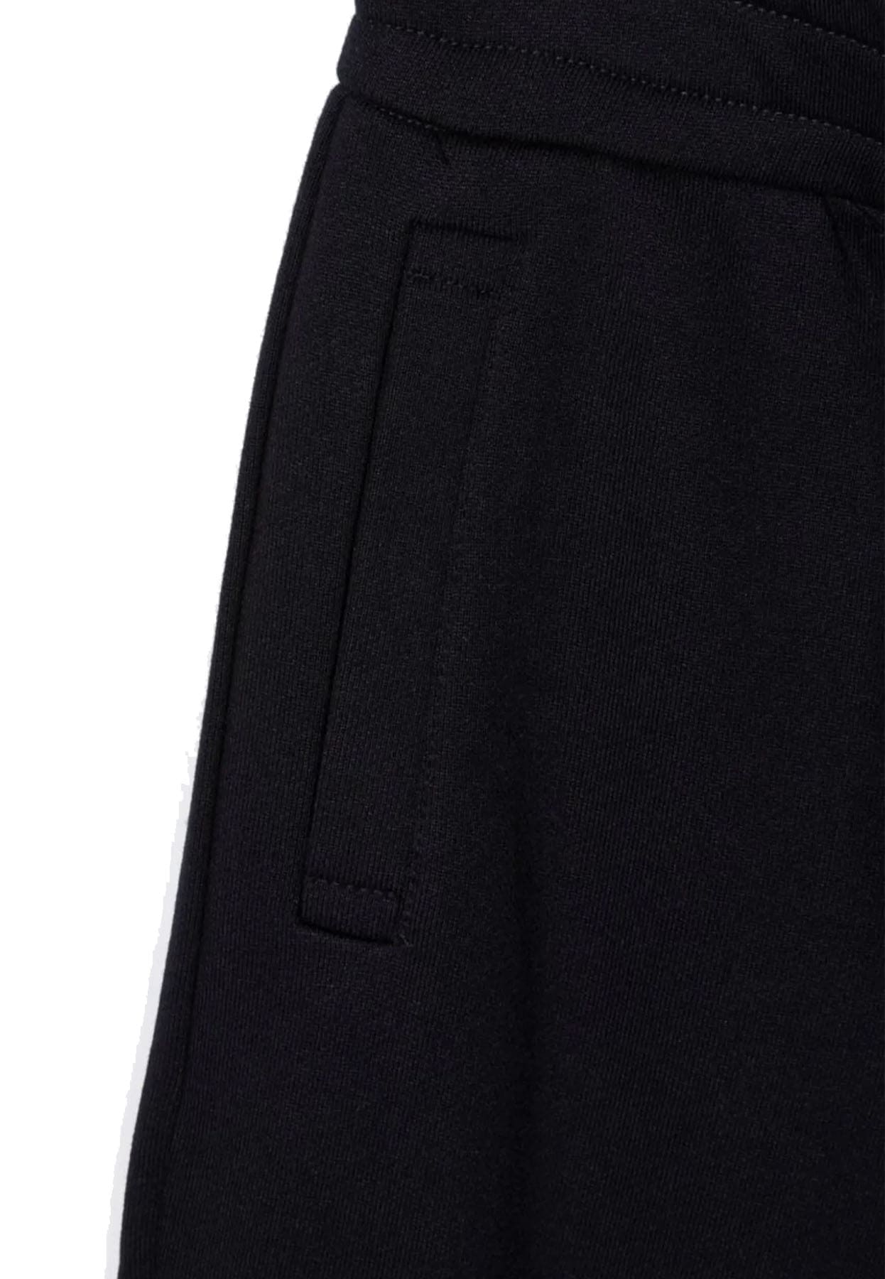 Pantalone sportivo bambino Emporio Armani nero in modal | ViaMonte Shop