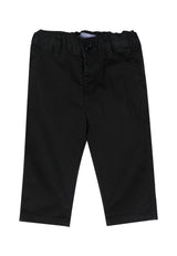 Pantalone neonato Emporio Armani blu navy in cotone | ViaMonte Shop