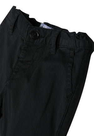 Pantalone neonato Emporio Armani blu navy in cotone | ViaMonte Shop