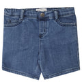 Bermuda neonato Emporio Armani blu in denim | ViaMonte Shop