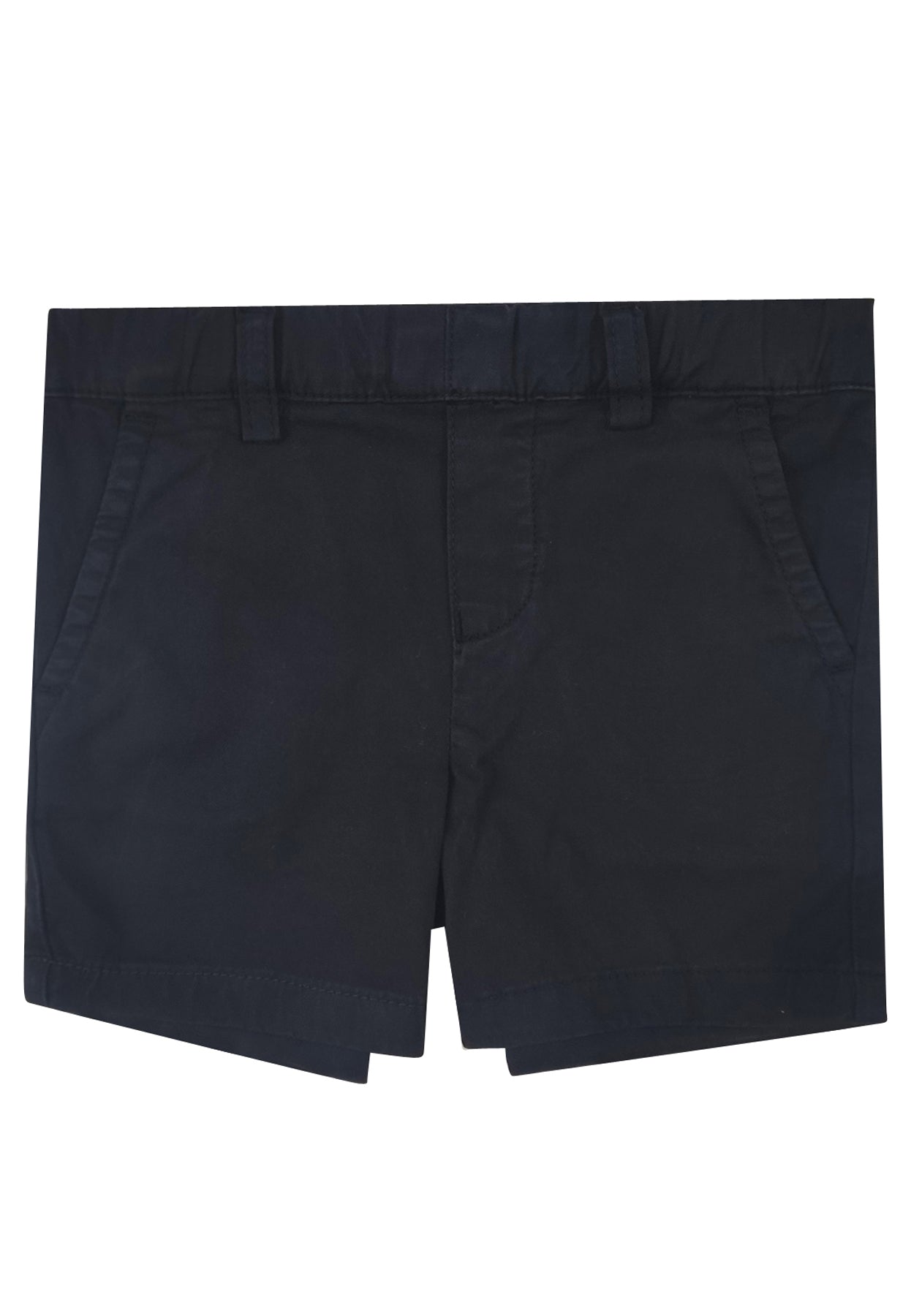 Bermuda neonato Emporio Armani blu in cotone | ViaMonte Shop