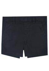 Bermuda neonato Emporio Armani blu in cotone | ViaMonte Shop