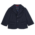 Giacca neonato blu in misto lana | ViaMonte Shop