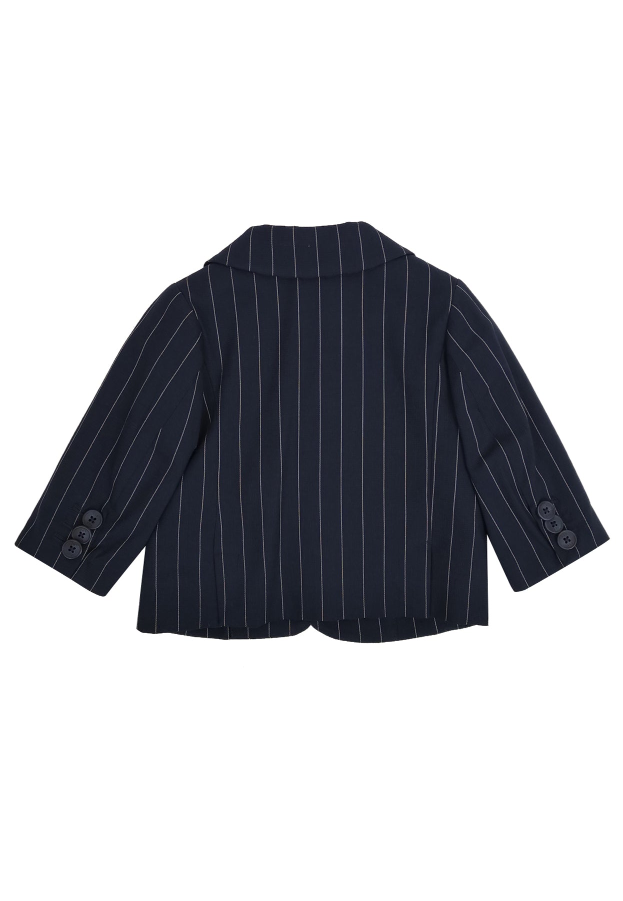 Giacca neonato blu in misto lana | ViaMonte Shop