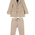 Abito bambino Fay sabbia in cotone | ViaMonte Shop
