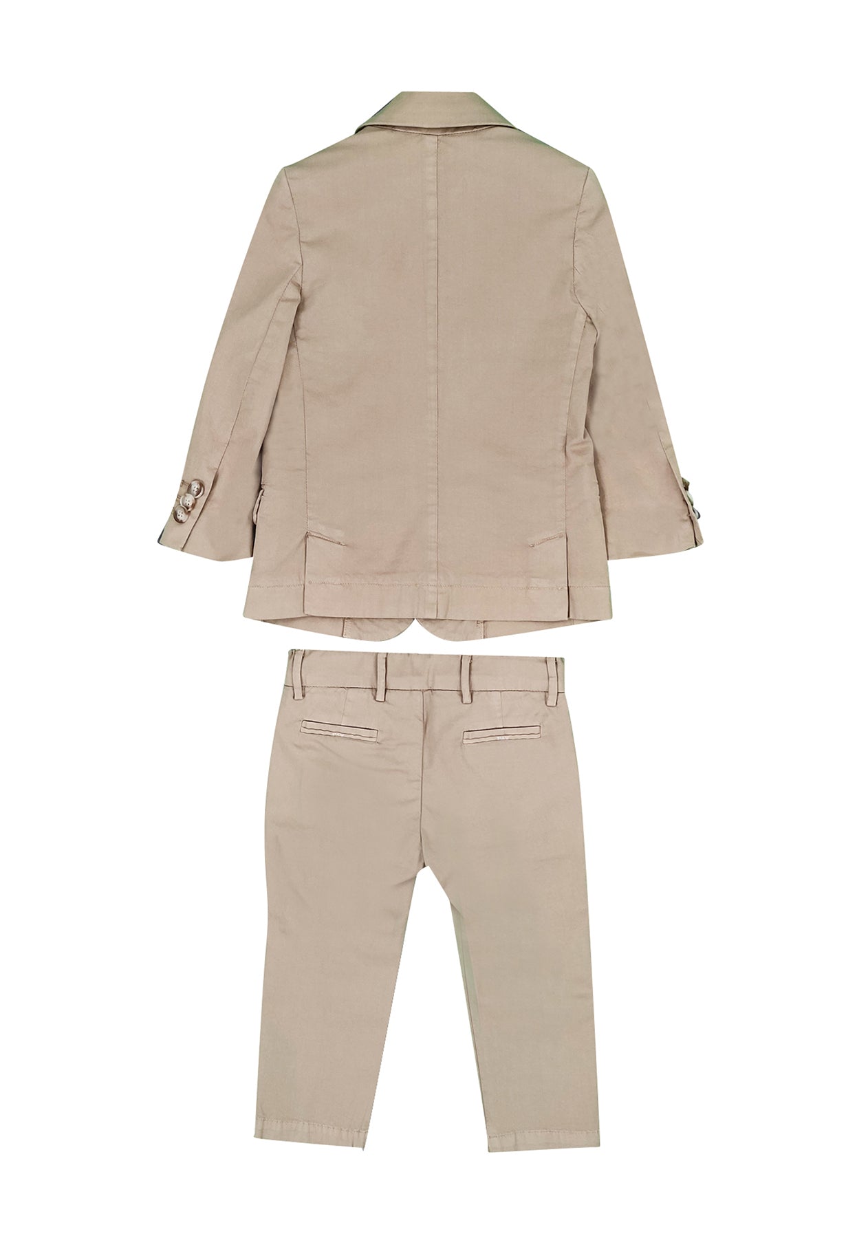 Abito bambino Fay sabbia in cotone | ViaMonte Shop