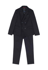 Abito bambino Fay blu in cotone | ViaMonte Shop