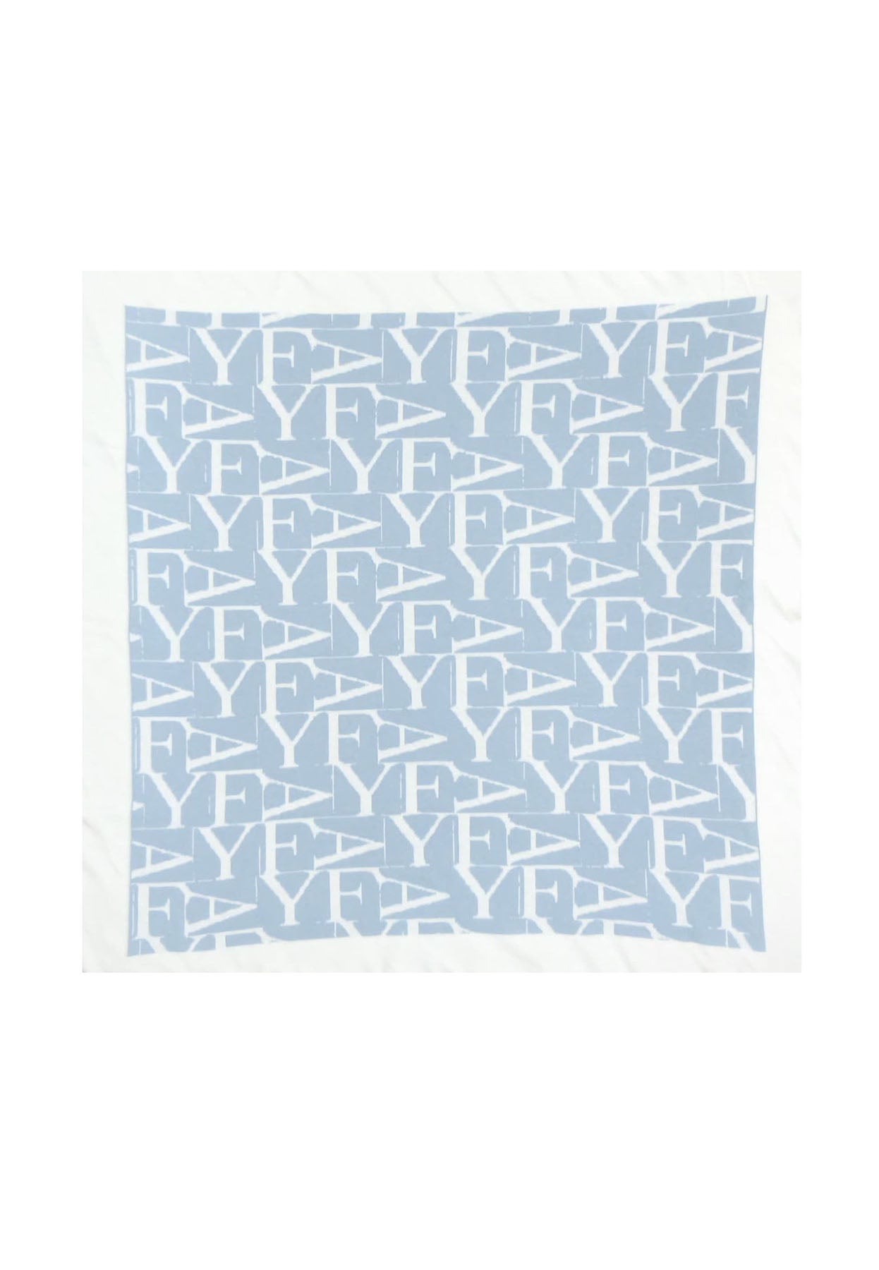 Copertina neonato Fay celeste in cotone | ViaMonte Shop
