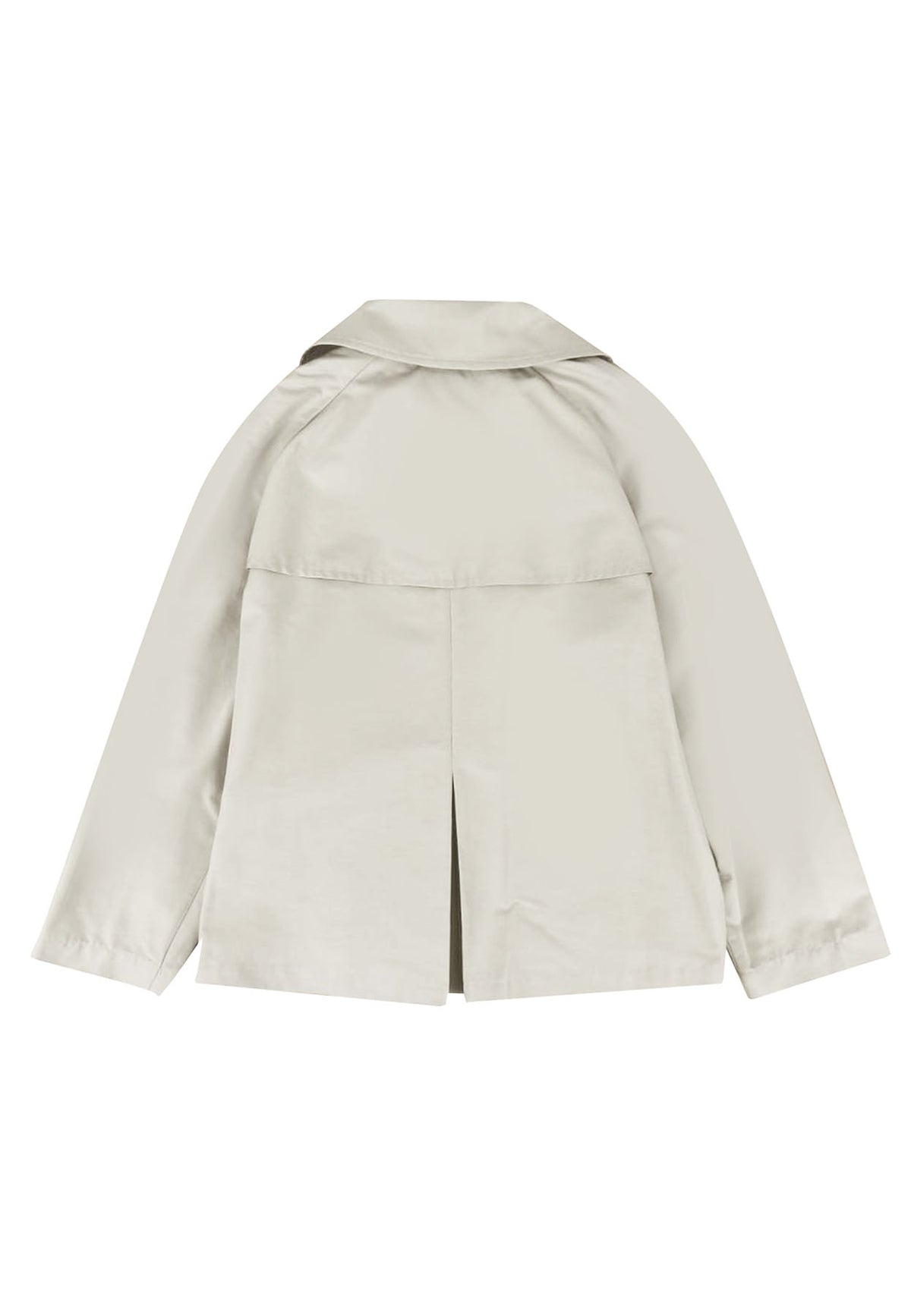 Trench corto bambina Fay beige in nylon | ViaMonte Shop