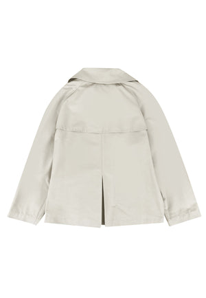 Trench corto bambina Fay beige in nylon | ViaMonte Shop