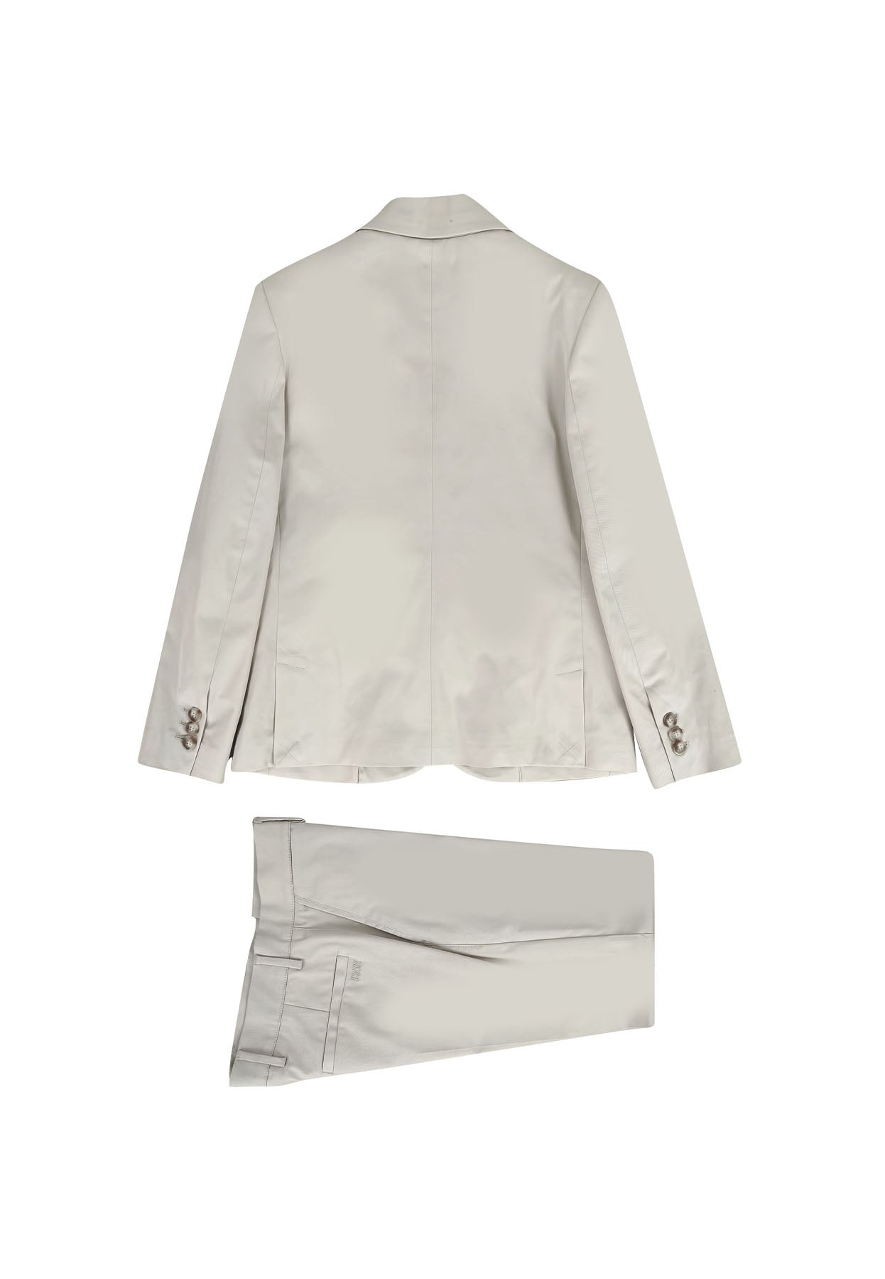 Abito bambino Fay beige in cotone | ViaMonte Shop
