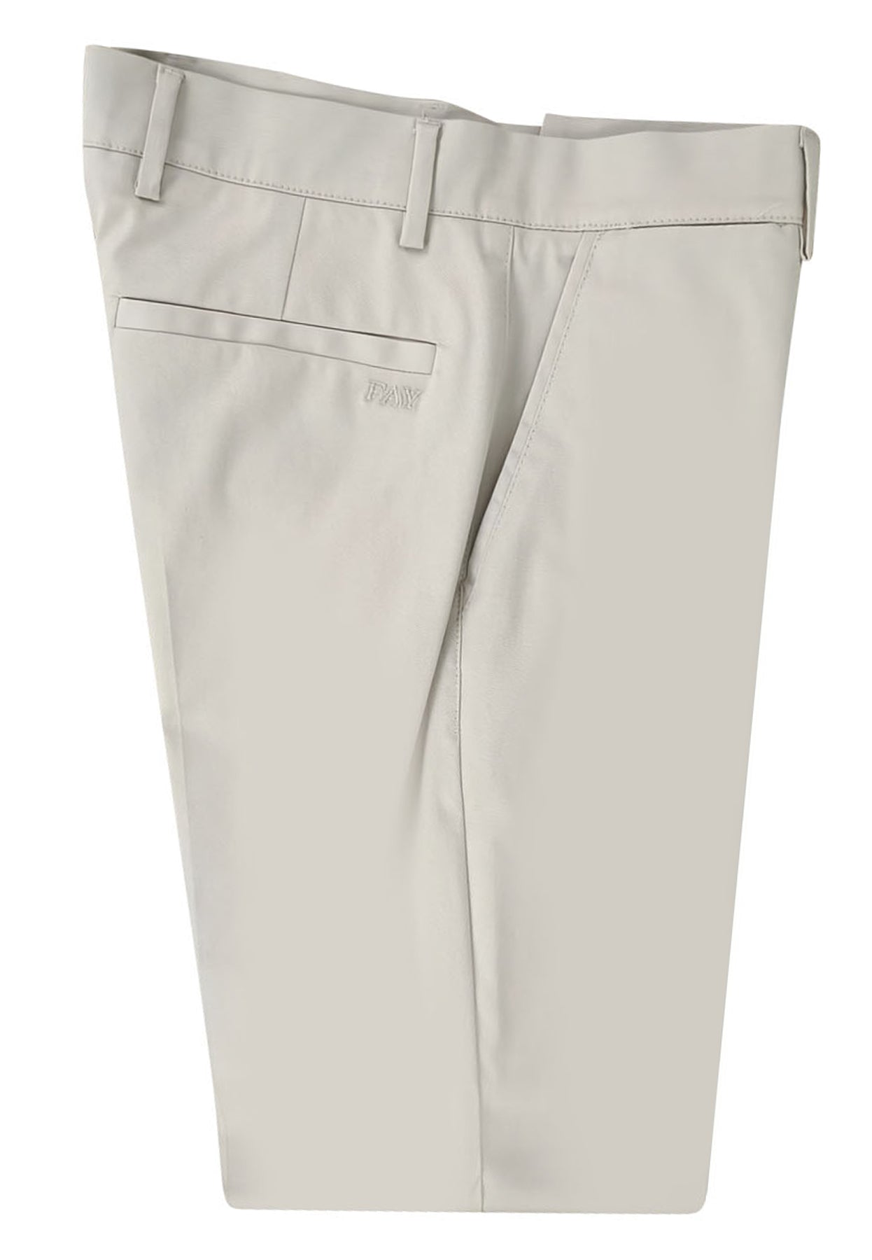 Abito bambino Fay beige in cotone | ViaMonte Shop