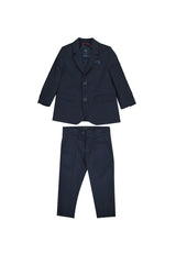Abito bambino Fay blu in cotone | ViaMonte Shop