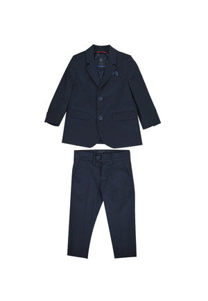 Abito bambino Fay blu in cotone | ViaMonte Shop