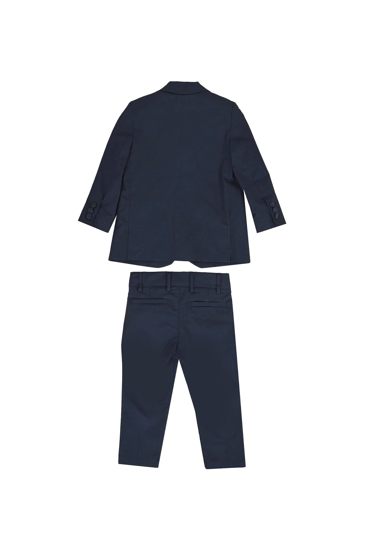Abito bambino Fay blu in cotone | ViaMonte Shop