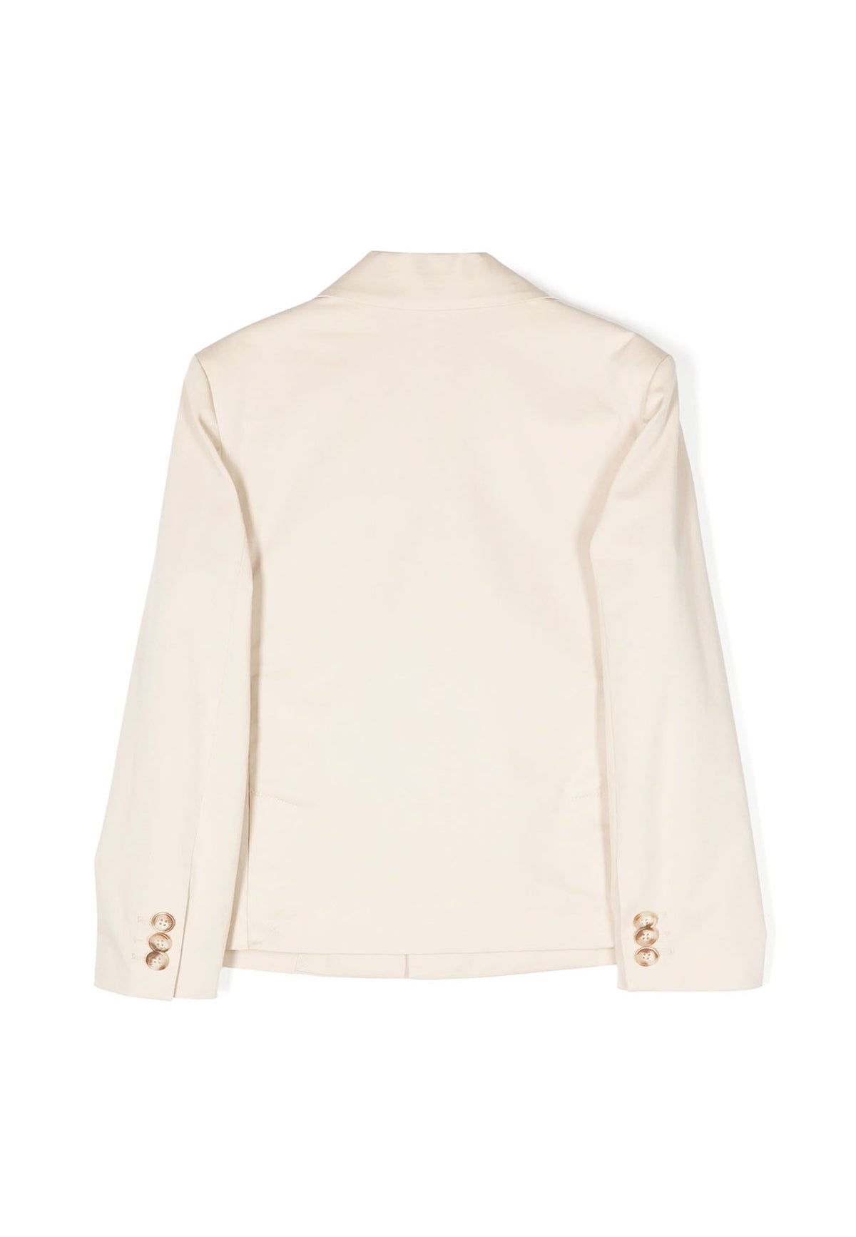 Abito bambino Fay beige in misto lino | ViaMonte Shop