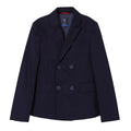 Abito bambino Fay blu in misto lino | ViaMonte Shop