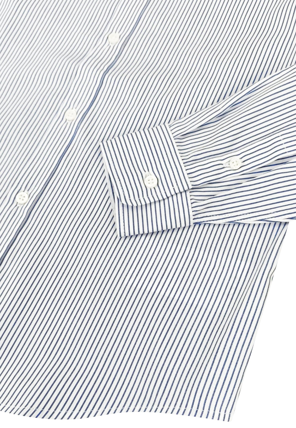 Camicia bambino Fay bianca/blu in cotone | ViaMonte Shop