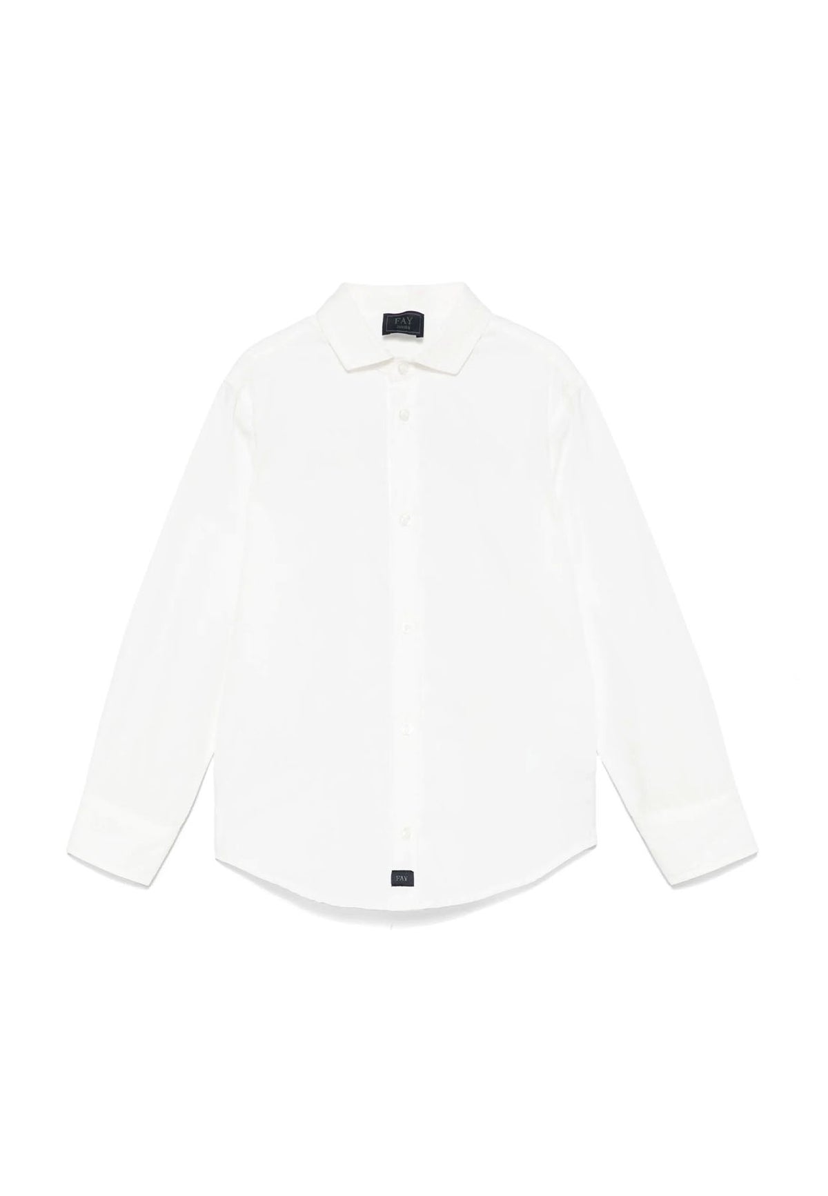 Camicia bambino Fay bianca in cotone | ViaMonte Shop