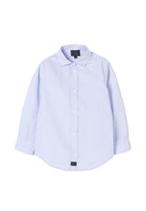 Camicia bambino Fay celeste in cotone | ViaMonte Shop