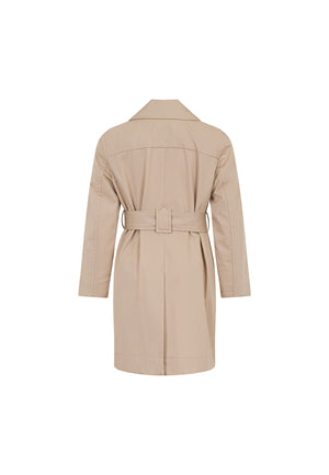 Trench bambina Fay beige in cotone