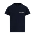 T-shirt bambino Fay blu in jersey di cotone | ViaMonte Shop
