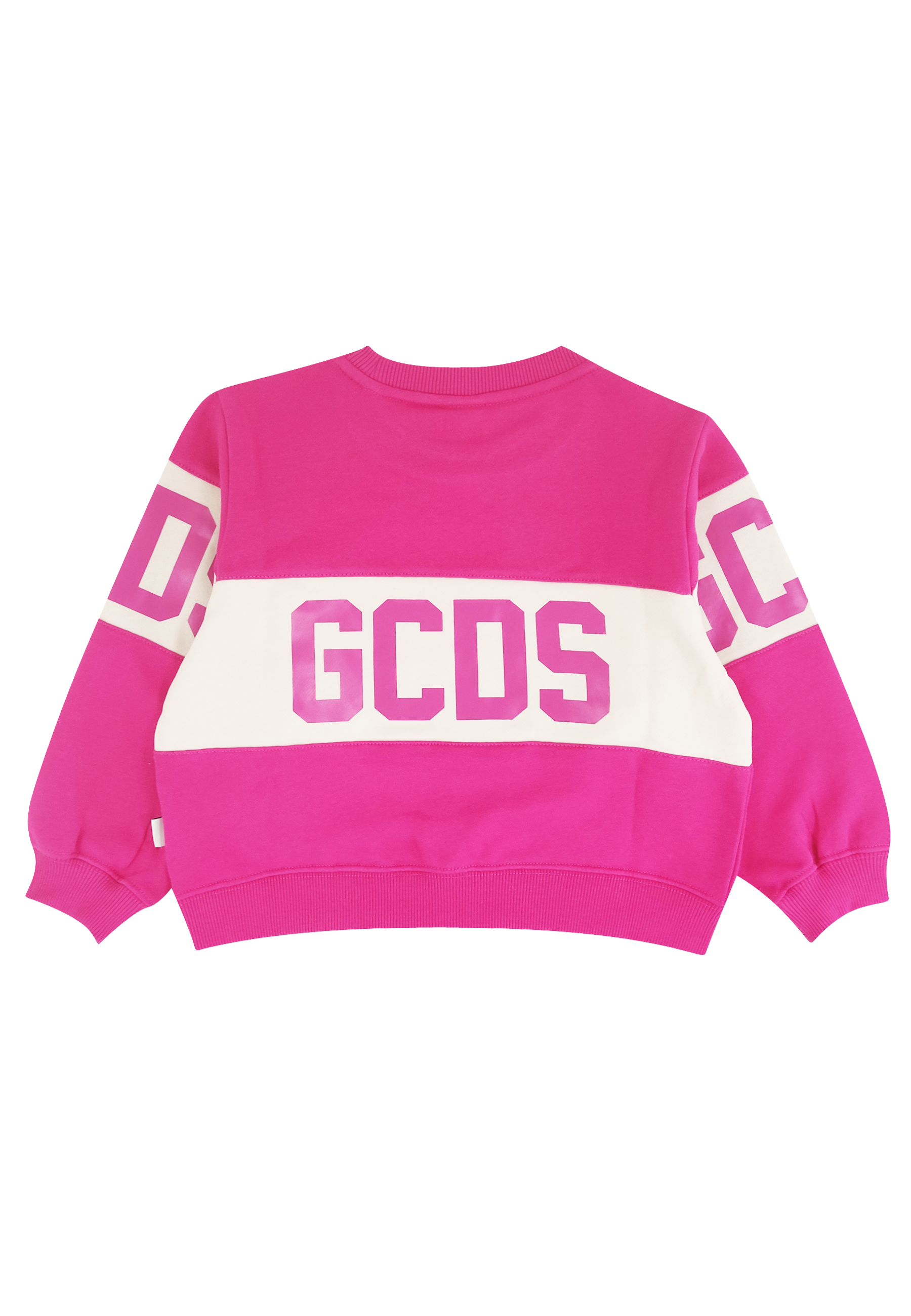 Felpa bambino GCDS rosa in cotone | ViaMonte Shop