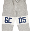 Pantalone sportivo bambino GCDS grigio in cotone | ViaMonte Shop