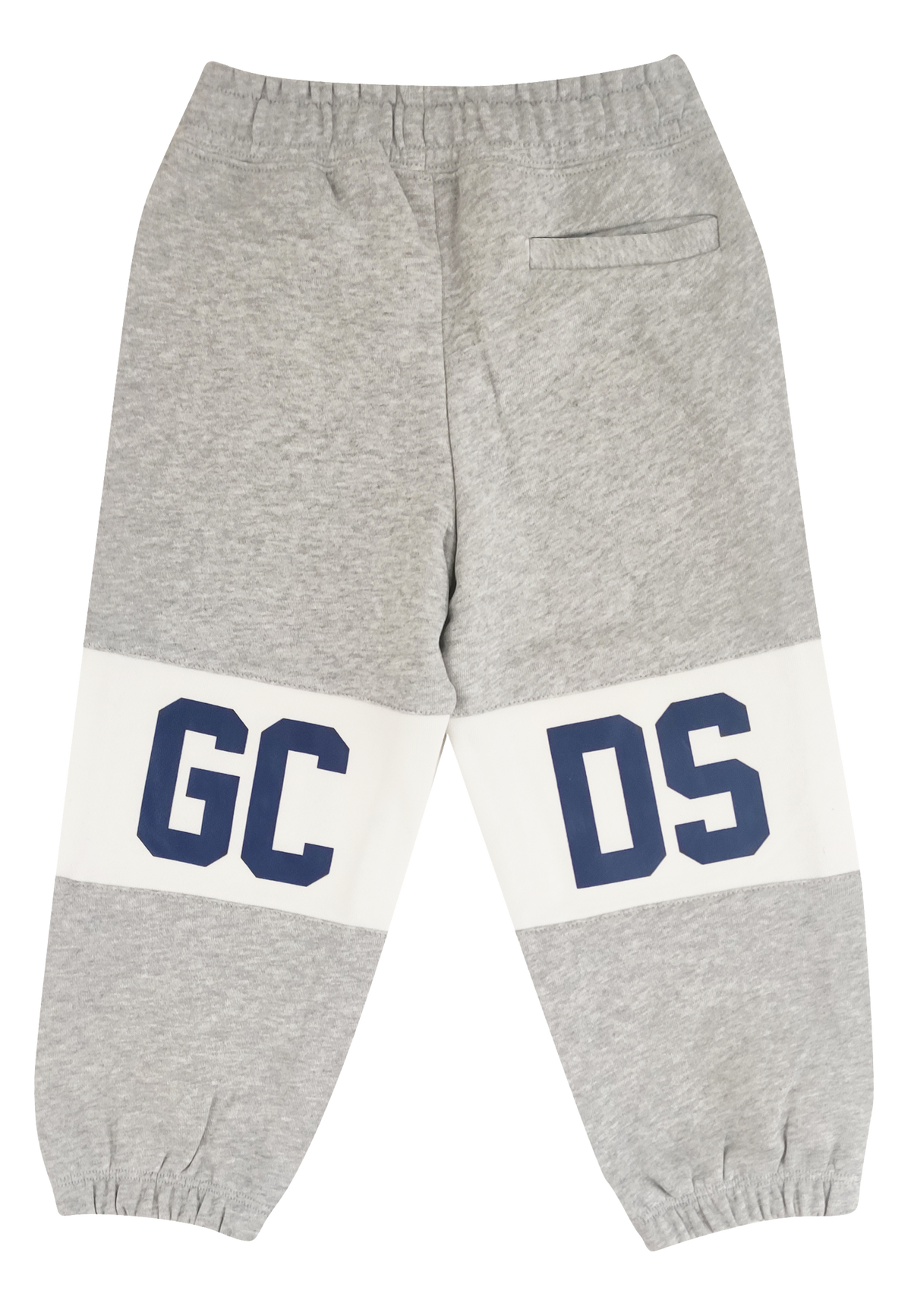 Pantalone sportivo bambino GCDS grigio in cotone | ViaMonte Shop