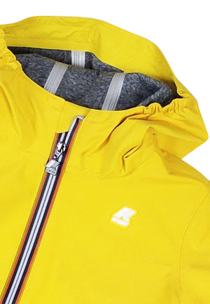 Giubbino bambino K-Way Jacko Bonded jersey yellow sunstruck in tessuto tecnico | ViaMonte Shop