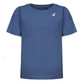 T-shirt bambino K-Way blu in cotone | ViaMonte Shop