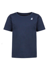 T-shirt bambino K-Way blu in cotone | ViaMonte Shop