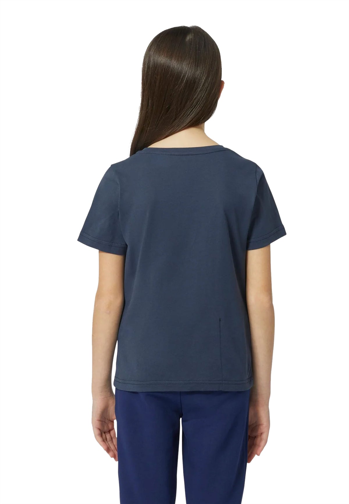 T-shirt bambino K-Way blu in cotone | ViaMonte Shop