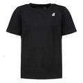 T-hirt bambino K-Way nera in cotone | ViaMonte Shop