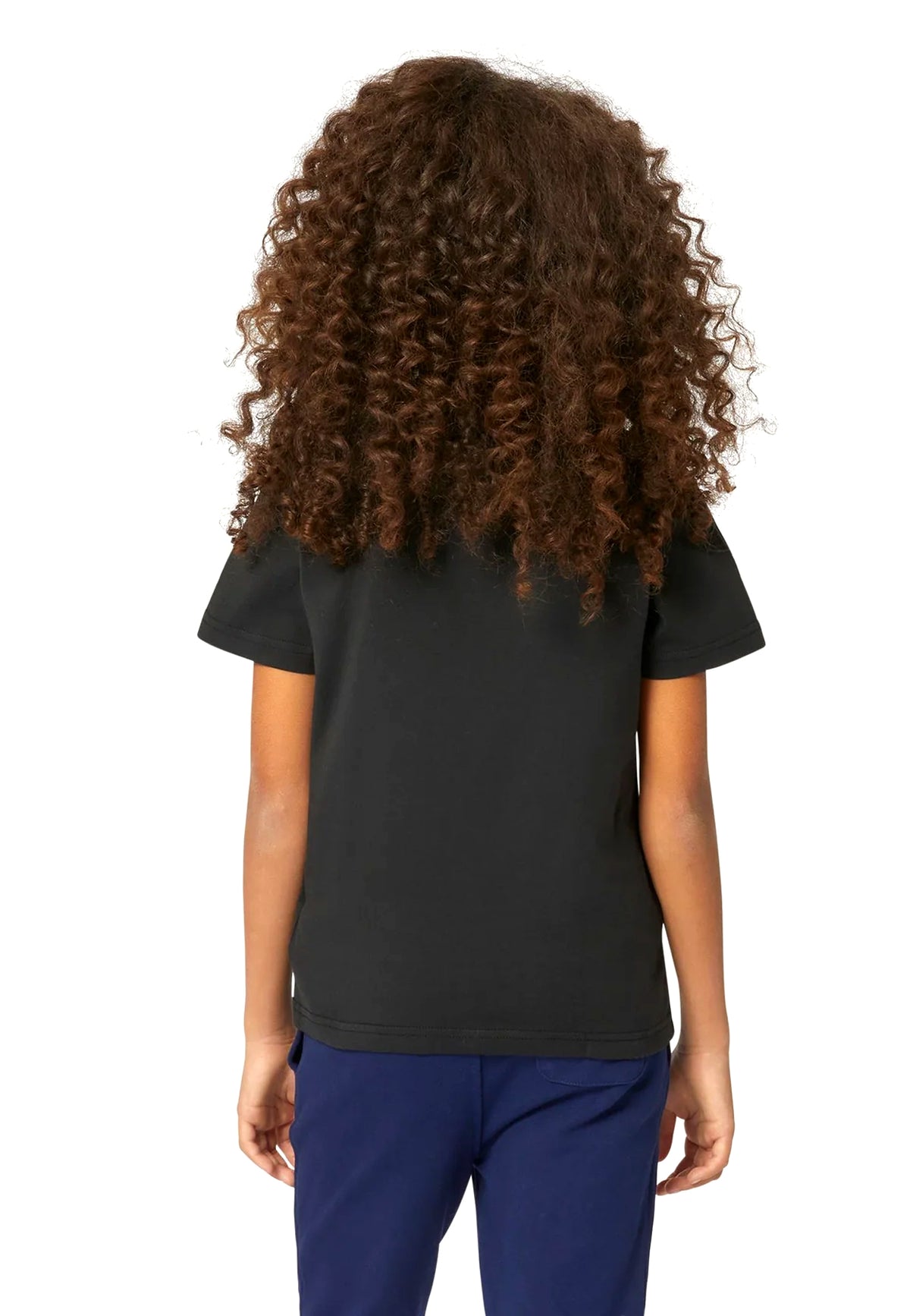 T-hirt bambino K-Way nera in cotone | ViaMonte Shop