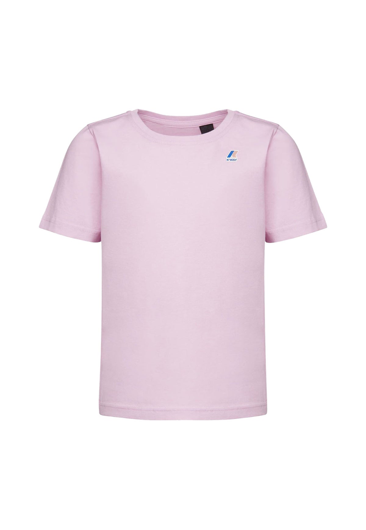 T-shirt bambina K-Way rosa in cotone | ViaMonte Shop