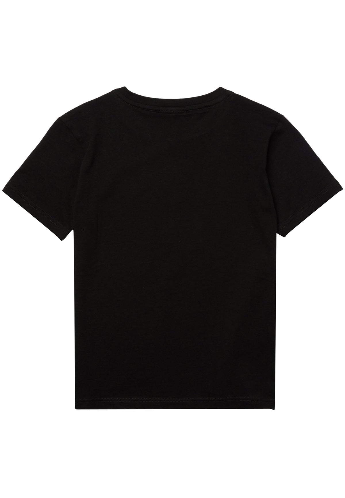 T-shirt bambino Lacoste nera in jersey di cotone | ViaMonte Shop