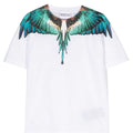 T-shirt bambino Marcelo Burlon bianca in cotone | ViaMonte Shop